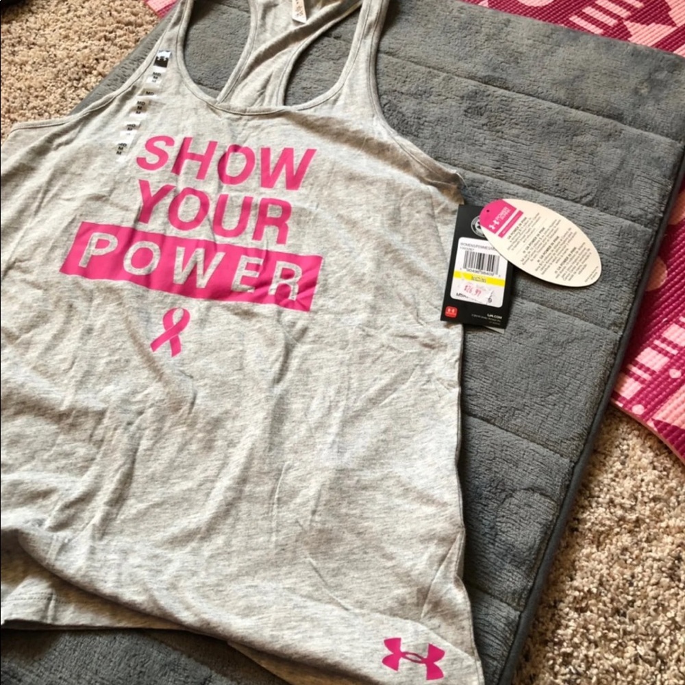 Under Armour racerback tank! New! - Picture 4 of 5